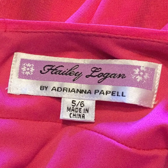 Hailey Logan NWOT Mini High-Low sequin Cocktail dress Size 5/6 - Picture 7 of 7